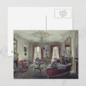 Binnenzijde van een tekenkamer briefkaart (Voorkant / Achterkant)