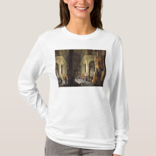 Binnenzijde van een tempel, 1652 t-shirt