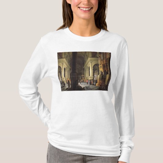 Binnenzijde van een tempel, 1652 t-shirt (Voorkant)