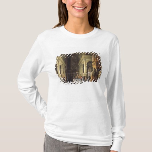 Binnenzijde van een tempel, 1652 t-shirt (Voorkant)