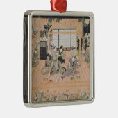 Binnenzijde van een theater metalen ornament (Rechts)