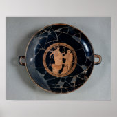 Binnenzijde van een zolder red-figures beker poster (Voorkant)