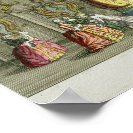 Binnenzijde van galerij die leidt tot Vauxhall Gar Poster (Hoek)