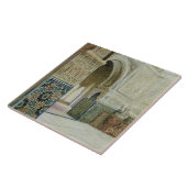 Binnenzijde van het Alhambra, Granada (w/c) Tegeltje (Zijkant)