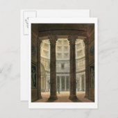 Binnenzijde van het Pantheon, Rome, van Le Costume Briefkaart (Voorkant / Achterkant)
