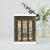 Binnenzijde van het Pantheon, Rome, van Le Costume Briefkaart (Staand voorkant)