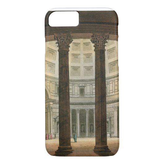 Binnenzijde van het Pantheon, Rome, van Le Costume Case-Mate iPhone Case (Achterkant)