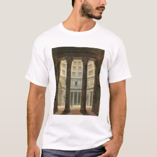 Binnenzijde van het Pantheon, Rome, van Le Costume T-shirt