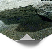 Binnenzijde van octagonale baptistery van kathedra poster (Hoek)