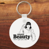 BINNER BEAUTY ZAL JE NIET LADEN SLEUTELHANGER (Voorkant)