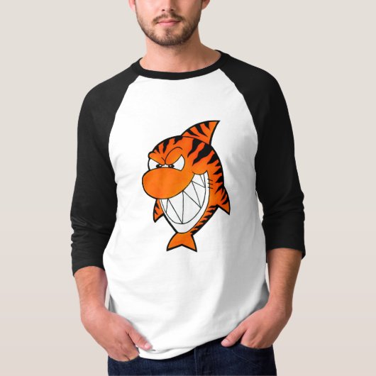 BINNER MONSTER TIGER SHARK T-SHIRT (Voorkant)