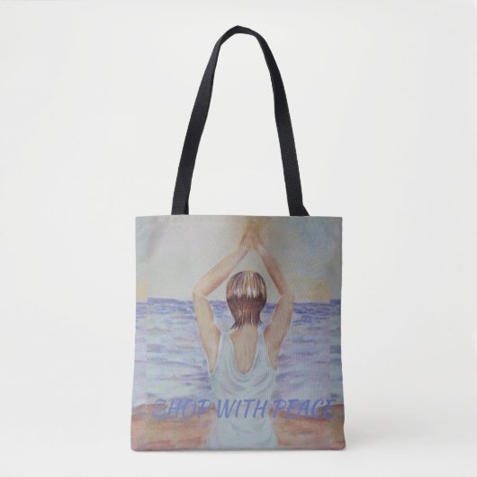 BINNER PEACE TOTE BAG (Voorkant)