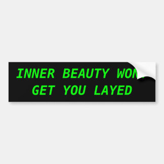 BINNERBEAUTY WONT KRIJGT U AAN BUMPERSTICKER