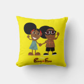 Bino- en Fino-geel kussen (Voorkant)