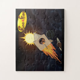 Bino en Fino in de Kinder ruimte Legpuzzel