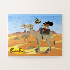 Bino en Fino in Timbuktu Kinder puzzle Legpuzzel