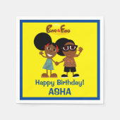 Bino en Fino Verjaardags Servet (Voorkant)