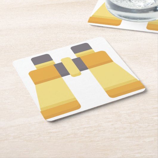 Binocles Kartonnen Onderzetters (Schuin)