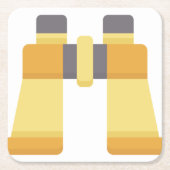 Binocles Kartonnen Onderzetters (Voorkant)