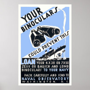 Binocles konden dit - WPA verhinderen Poster