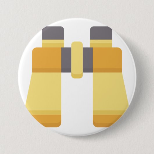 Binocles Ronde Button 7,6 Cm (Voorkant)