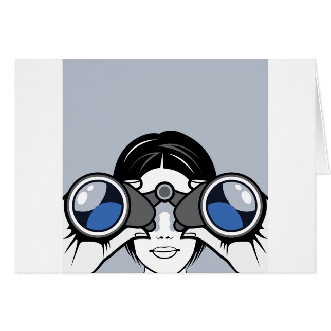 Binocles Vector (Voorkant Horizontaal)