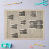Binoculaire pagina van de Catalogus ontkoppeling Tissuepapier (Craft)