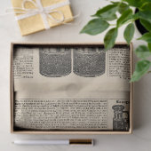 Binoculaire pagina van de Catalogus ontkoppeling Tissuepapier (Geschenk)