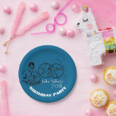 Binoculaire Voetbal 70th Birthday Party Paper Bord (Feest)