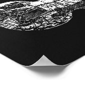 Binocular view to the west poster (Hoek)