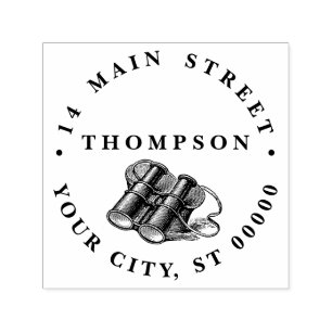  Binonulars Tekening Zelfinktende Stempel