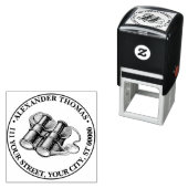  Binonulars Tekening Zelfinktende Stempel (In situ)