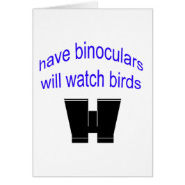 bino's kijken naar vogels