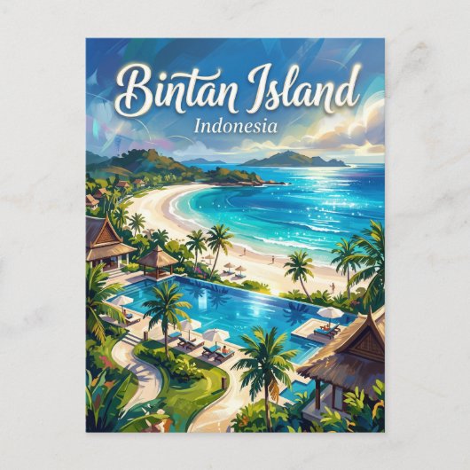 Bintan-eiland Indonesië Briefkaart (Voorkant)
