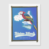 Bintan eiland Indonesië reiskaart (Voorkant)