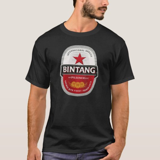 Bintang Bali Label T-shirt (Voorkant)