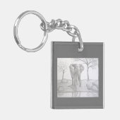 Binti AcrylSleutelhanger Sleutelhanger (Voorkant Links)