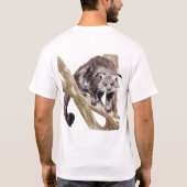 Binturong Artwork Mannen T-shirt (Achterkant)