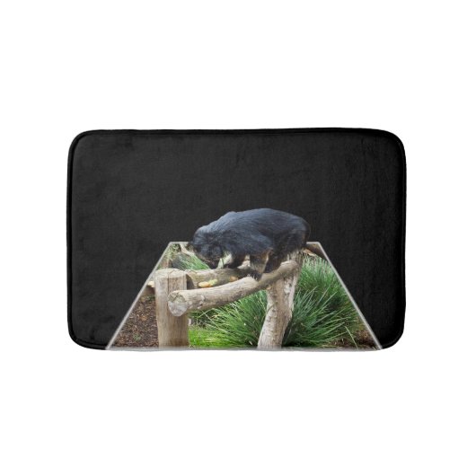 Binturong (Beer Cat) Popout Art, Badmat (Voorkant)
