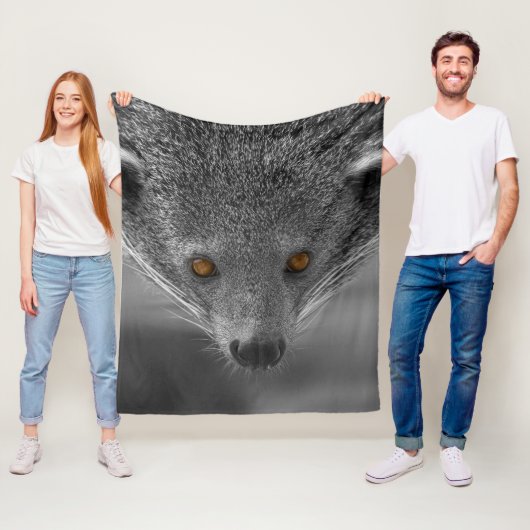 Binturong die naar je kijkt fleece deken (In situ)