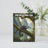 Binturong in het Khao Sok National Park in Thailan Briefkaart (Staand voorkant)