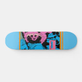 Binturong op een Deck van Frank Louis Allen, Racco Persoonlijk Skateboard (Horizontaal)