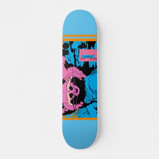 Binturong op een Deck van Frank Louis Allen, Racco Persoonlijk Skateboard (Voorkant)