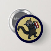 Binturong Popcorn Button (Voorkant /achterkant)