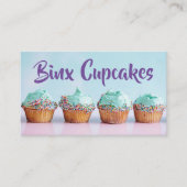 Binx Cupcakes Visitekaartje (Voorkant)