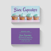 Binx Cupcakes Visitekaartje