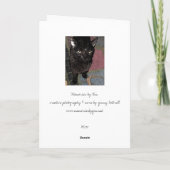 Binx II Wenskaart Kaart (Achterkant)