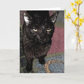 Binx II Wenskaart Kaart (Gele Bloem)