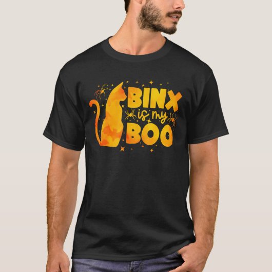 Binx is mijn Boo Halloween T-shirt (Voorkant)