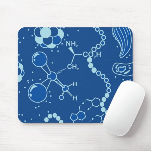 Bio/Chemie Spectrum Blue Muismat (Met muis)